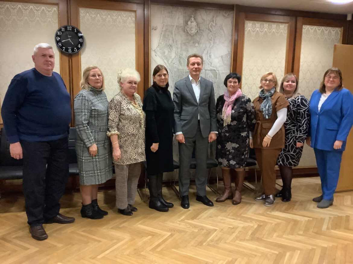 KMAPS susitikimas su Klaipėdos miesto meru 2023.11.15 nuotrauka